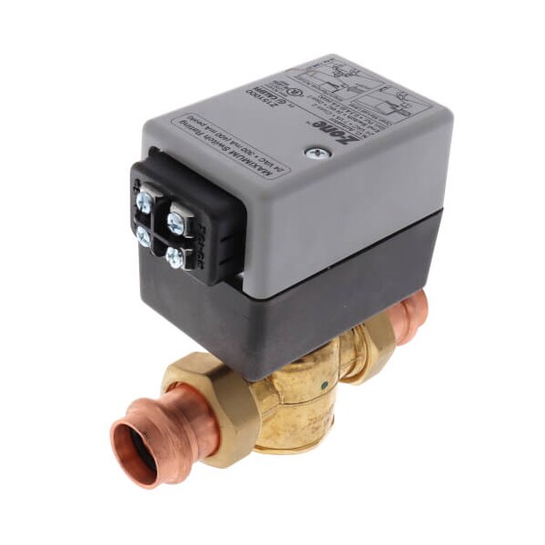 Caleffi Z56P 2-Way, Nc Terminal Block, W/ Z56P - main